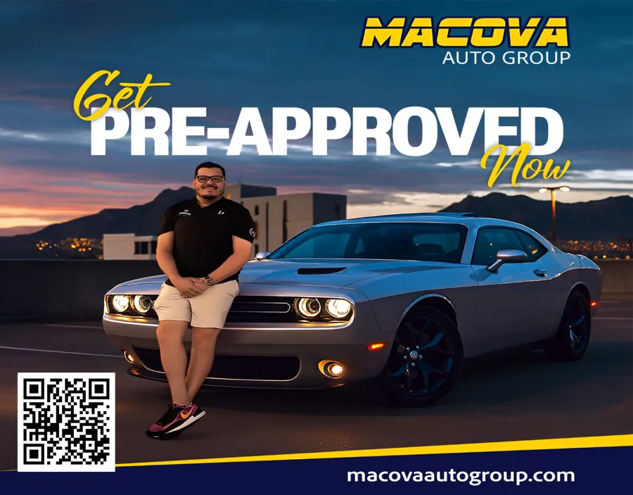 Macova Auto Group get pre-approved now ad
